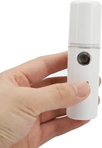 Vista 6 de Mini humidificador de mano, humidificador recargable portátil, rociador de humectación, niebla fría, portátil, cuidado de la piel, pulverizador