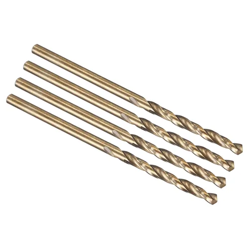 Vista 37 de PATIKIL Broca Jobber de 0.039 in, vástago recto M35 cobalto 5% acero de alta velocidad 135° acabado dorado para metal duro de acero inoxidable - 2