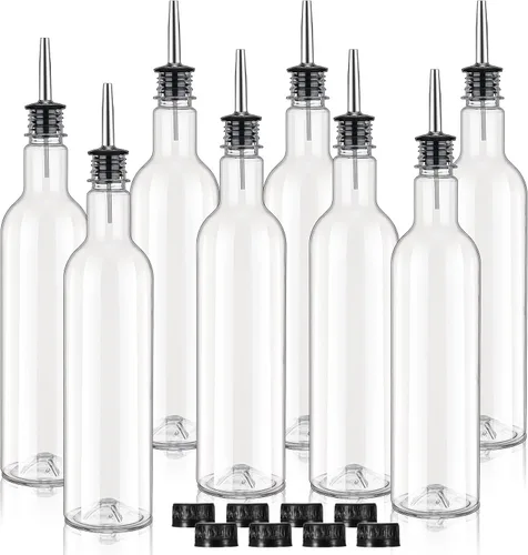 Vista 10 de 2 Pack 25 oz Syrup Bottle with Spout Pourer and Cap