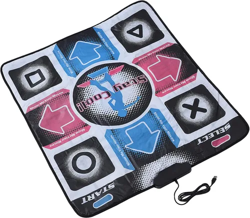 Vista 6 de Tapete de baile antideslizante para TV DDR Dancing Pad Manta para Microsoft Xbox 360 Game para Windows XP 7 10 OS con interfaz USB