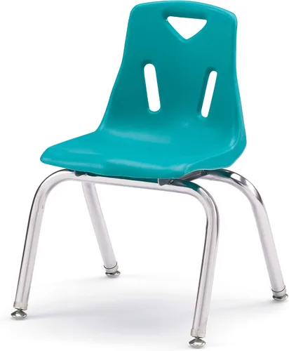 Vista 17 de Berries silla apilable con patas cromadas
