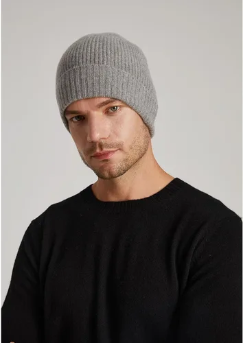 Vista 2 de GreenMount Gorro de invierno suave y cálido de punto de cachemira para hombre y mujer