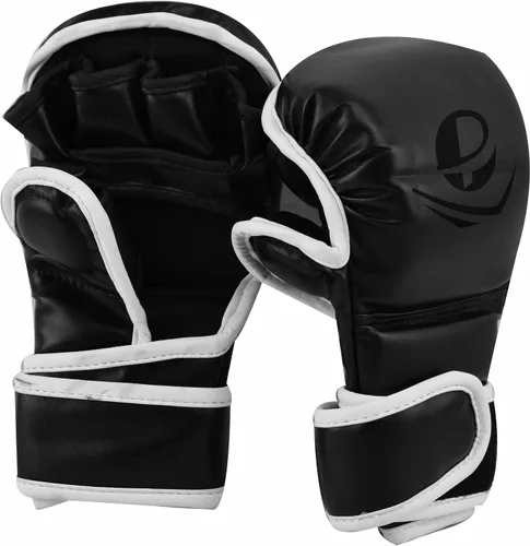Vista 2 de Ultimate - Guantes de entrenamiento clásicos para boxeo, artes marciales mixtas y muay thai Negro