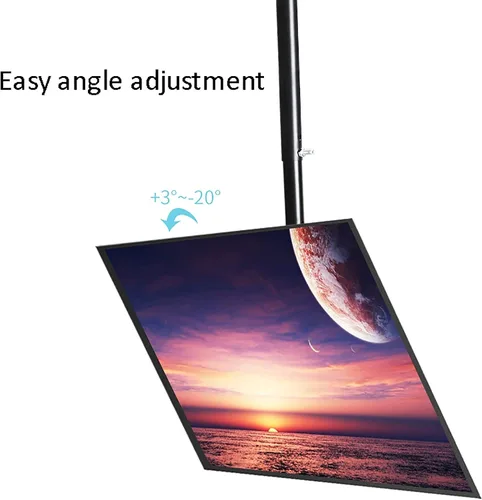 Vista 4 de TV Stand tv Wall Mount Ceiling TV Mount Bracket, Fits 26-55 Inch LCD Flat Screen TVs, with Loading 99 Lbs, Max 400x400mm