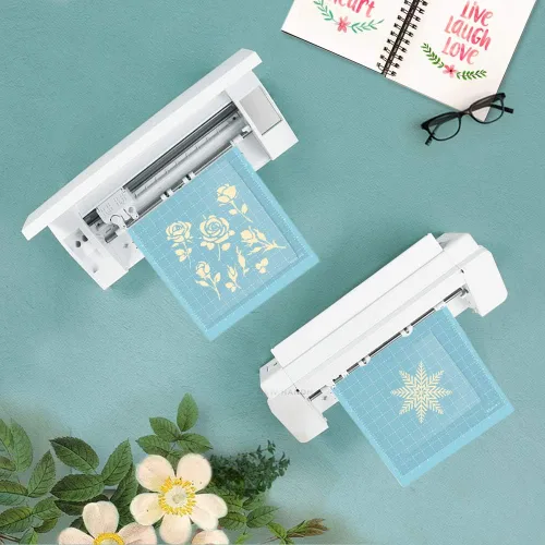 Vista 3 de Realike - Plantilla de corte de 12 x 12 pulgadas para Silhouette Cameo 5/4/3/2/1 (3 plantillas - agarre estándar, agarre ligero, agarre fuerte)