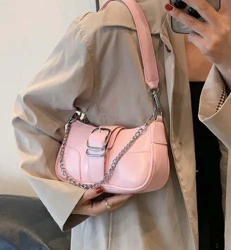 Vista 3 de Bolso Hobo de mezclilla para mujer, bolsos cruzados de lona Y2K, bolso pequeño de mano de mano, bolso de mano para axila de noche, bolso con asa