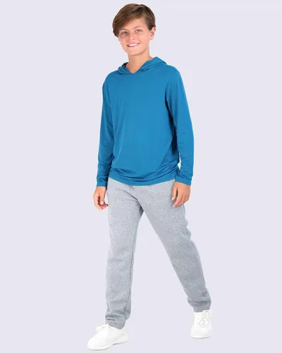 Vista 4 de Paquete de 3 sudaderas con capucha de manga larga para niños y adolescentes Dry-Fit