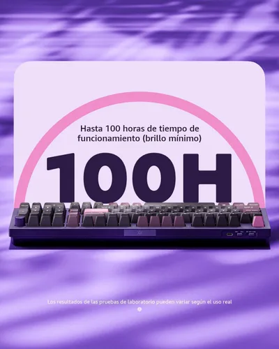 Vista 4 de Keychron Q5 Pro - Teclado mecánico inalámbrico QMK/VIA, diseño completo personalizable del 96% con perilla programable, interruptor K Pro marrón