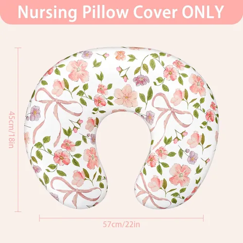 Vista 43 de Funda para almohada de lactancia TANOFAR, funda de almohada de lactancia neutral para bebés niños y niñas, funda de almohada de lactancia ultra