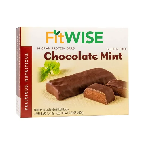 Vista 13 de FITWISE - Barras de alta capa de proteínas, 0.51 onzas de proteína, bajas en calorías, bajas en grasas, bajas en colesterol, sin aspartamo, barra