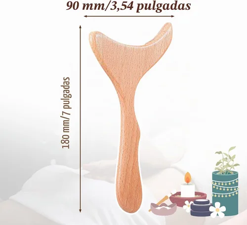 Vista 2 de El masaje de madera de la terapia equipa el masajeador linfático