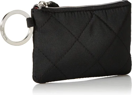 Vista 2 de Vera Bradley Women's Performance Twill Zip ID Case Wallet, Black, One