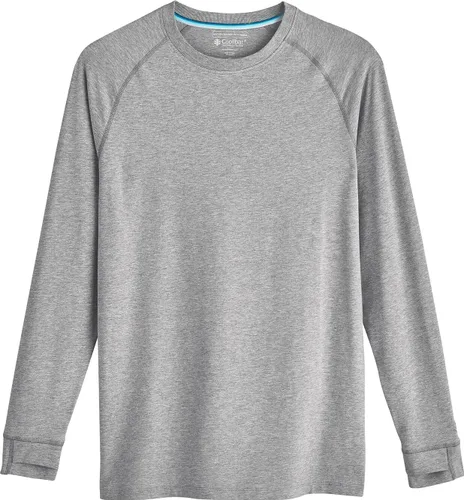 Vista 2 de Coolibar Vestido camisero de viaje para mujer UPF 50+ - Protección solar, Gris Caliente