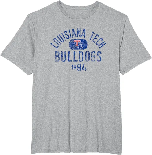 Vista 18 de Louisiana Tech Bulldogs Vintage 1894 - Camiseta con licencia