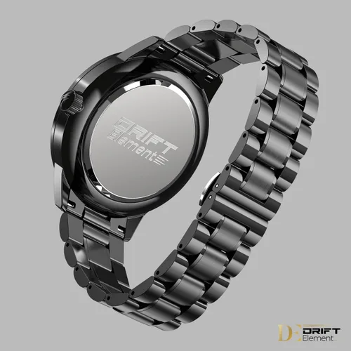 Vista 7 de DriftElement Original Performance GT Men Rim Watch - Reloj de pulsera deportivo para hombre en diseño 3D - Reloj de diseñador personalizado