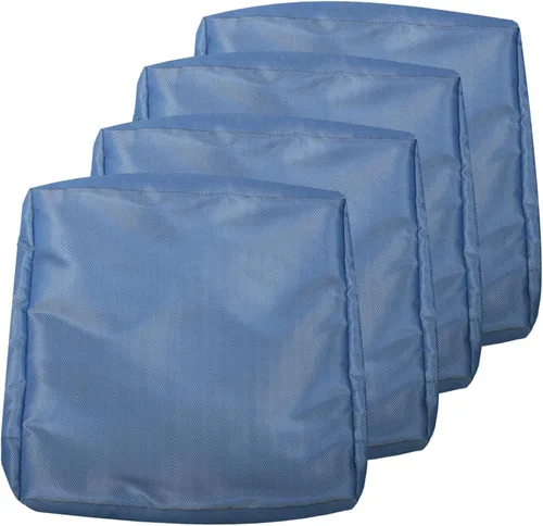 Vista 10 de EHouseHome Fundas de cojín para silla de patio, lavables, resistentes a los rayos UV, fundas de repuesto, impermeables, para muebles de exterior