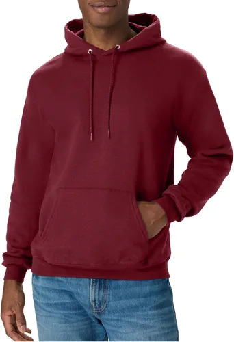 Vista 17 de Hanes Men's Hoodie - EcoSmart Fleece Hooded Sweatshirt for Men & Women - Midweight Fleece - Big & Tall Available