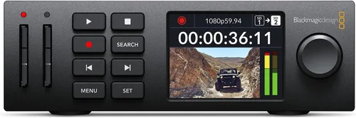Vista 2 de Blackmagic Design HyperDeck Studio HD Mini Studio-Recorder Negro