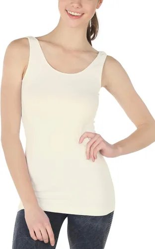 Vista 36 de NIKIBIKI Playera sin costuras clásica premium para mujer, fabricada en EE. UU., talla única