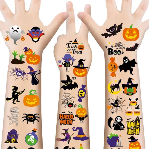 Vista 17 de 64 PIEZAS 4 Hojas Juego de Tatuajes Temporales del 4 de Julio, Decoraciones Patrióticas para Fiestas de Cara y Cuerpo, Calcomanías de Tatuajes