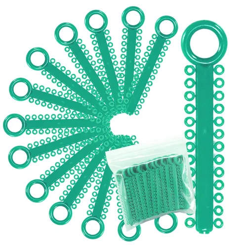 Vista 18 de 1040 Power Sticks Ligaduras Ataduras de ligadura ortodóntica O-Ties, Bandas elásticas de ligadura, Ataduras elásticas Anillos en O Bandas elásticas