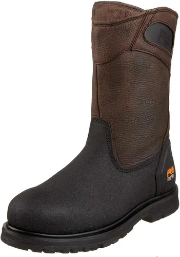 Vista 8 de Timberland PRO Botas de seguridad para hombre, Powerwelt con punta de seguridad y cordones