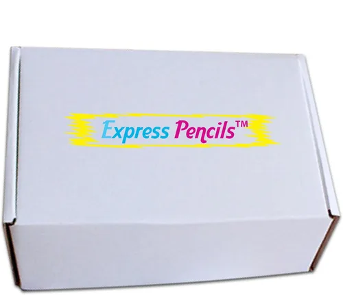 Vista 3 de ExpressDesigns™ - Bolígrafo personalizado con lápiz capacitivo - The Glide Click action Custom - Tinta de escritura negra - Bolígrafos con nombre