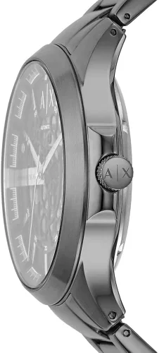 Vista 5 de Armani Exchange, AX - Reloj de cuarzo,de acero inoxidable, para hombre., Gris Automático