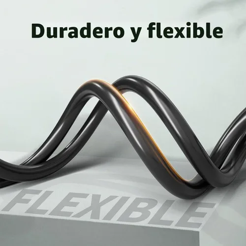 Vista 4 de POWGRN - Cable de extensión para exteriores de 100 pies, calibre 16, cable de alimentación negro de 3 clavijas