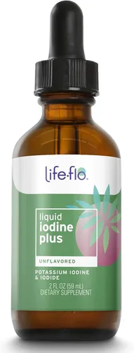 Vista 8 de Life-flo Yodo líquido más 150 mcg, suplemento para el apoyo tiroideo,* fórmula saludable de energía y metabolismo* con yodo y yoduro de potasio