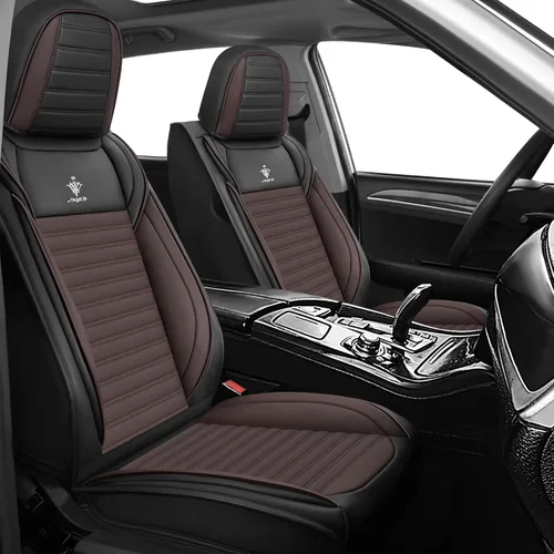 Vista 30 de Fundas de asiento para mini convertible 2009-2025, fundas de asiento de automóvil de cuero de alta calidad, impermeables, antideslizantes