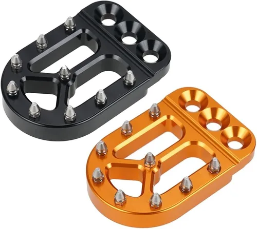 Vista 6 de Para KTM 790 Adventure R S 2018-2022 890 Adv - Palanca de freno de pie trasero ajustable para motocicleta, almohadilla de clavija, placa de Negro