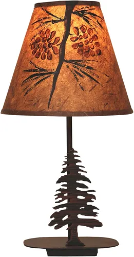 Vista 2 de Lámpara de mesa Burnt Sienna Mini Iron Elk