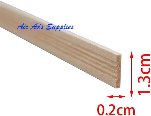 Vista 2 de Línea de muebles en miniatura de casa de muñecas a escala 1:12, acabado de madera, moldura de madera L11.8; W0.5/lote 10 piezas