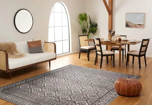 Vista 283 de Safavieh - Alfombra decorativa de la colección Tulum, modelo TUL264F, estilo marroquí, bohemio y desgastado, no suelta pelusa, para sala, vestíbulo