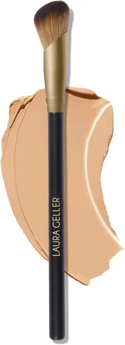 Vista 31 de LAURA GELLER NEW YORK - Brocha retráctil con mango de aluminio Kabuki, para todo el maquillaje facial y base para maquillaje facial líquido, crema