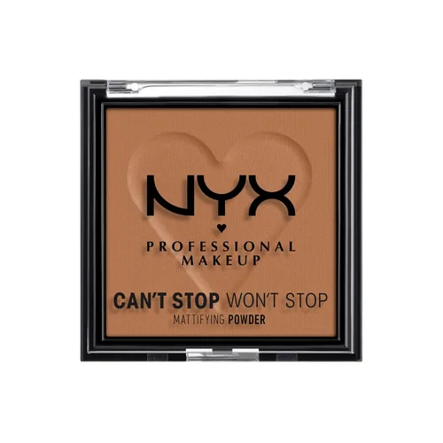 Vista 16 de NYX Professional Makeup Can't Stop Won't Stop - Polvo compacto matificante (claro)