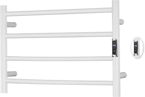 Vista 28 de Toalleros térmicos para baño, calentadores eléctricos de toallas para montar en la pared con temporizador y control de temperatura, calentador
