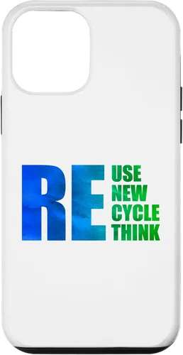 Vista 12 de iPhone 14 Reutilizar Renovar Reciclaje Repensar Salvar Día de la Tierra Klima Umwelt Case