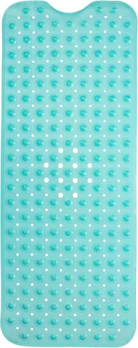 Vista 33 de ENKOSI Tapete de baño antideslizante, extra largo de 40 x 16 pulgadas, tapete antideslizante grande para bañera y ducha con ventosas y agujeros