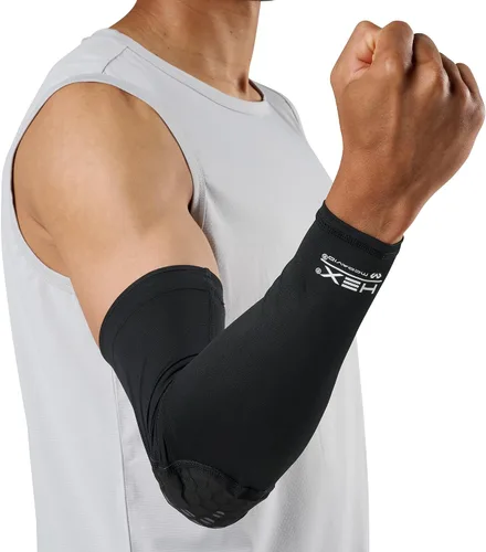 Vista 8 de McDavid HEX - Manga de compresión acolchada individual para baloncesto, fútbol, protección deportiva