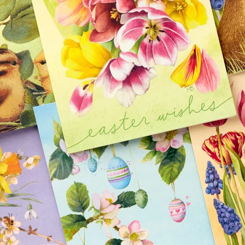 Vista 7 de Hallmark Tarjetas de Pascua con sobres, paquete surtido de 36 (Marjolein Bastin)