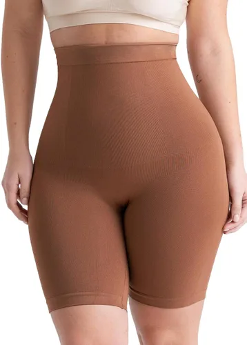 Vista 13 de EMPETUA Shapermint - Shorts moldeadores de cintura alta, para control del abdomen, tallas de S a Plus
