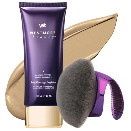 Vista 19 de Westmore Beauty Perfector y cepillo de cobertura corporal - Maquillaje Resplandor fresco 1C