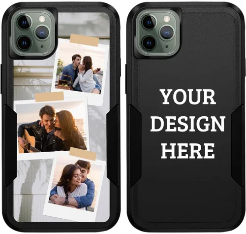 Vista 14 de Fundas de teléfono personalizadas con múltiples imágenes para iPhone 11 Pro Max, imágenes personalizadas, protección contra caídas, cuerpo completo