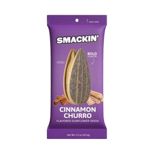 Vista 14 de SMACKIN' Semillas de girasol, tostadas Jumbo de lote pequeño, hechas en Estados Unidos - BBQ de patio trasero. Bolsas de 1.5oz (paquete de 36)