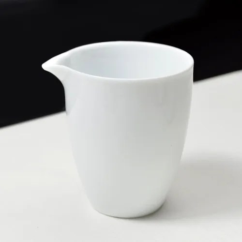 Vista 7 de Gaiwan Teacup Chinese Gongfu Tea Set High White Porcelain Tea Cup Caja de regalo de cerámica (taza de jiangjun)