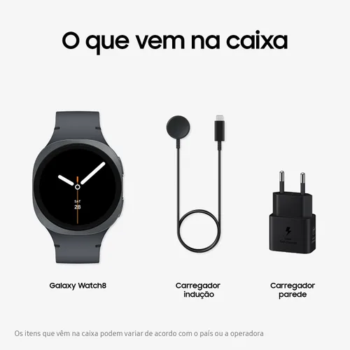 Vista 3 de SAMSUNG Galaxy Watch 8 1.732 in Reloj inteligente AI con AMOLED de 1.47 pulgadas, Wear OS 6, Wi-Fi, Bluetooth, frecuencia cardíaca, rastreador