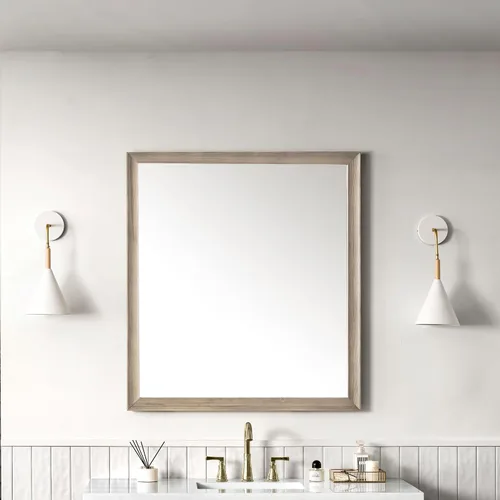 Vista 4 de James Martin Vanities 735-M36-BKO 735-M36 Glenbrooke Espejo de baño de 40 x 36 pulgadas