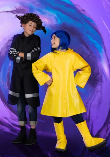 Vista 5 de Disfraz de Wybie para Hombre de Coraline Multicolor